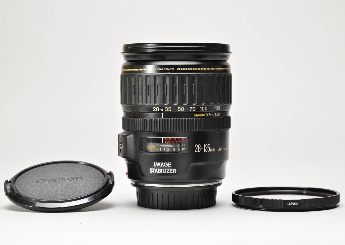Canon EF F3.5-5.6 USM IS : 0 CANON 28-135mm ズームレンズ マクロ付 