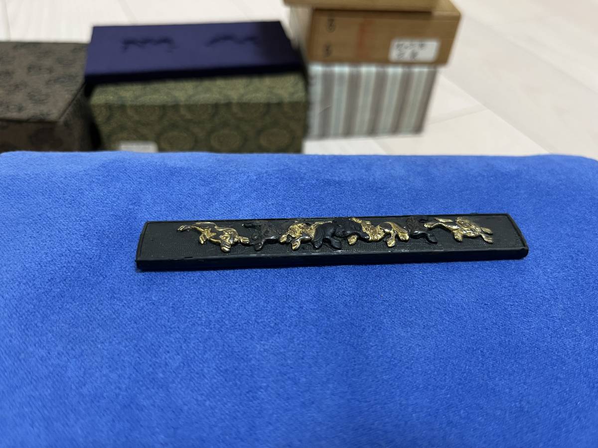 【定番，大人気】 群馬図 小柄 一円から ます(鍔、刀装具)｜売買されたオークション情報、yahooの商品情報をアーカイブ公開 - オークファン 鍔、刀装具