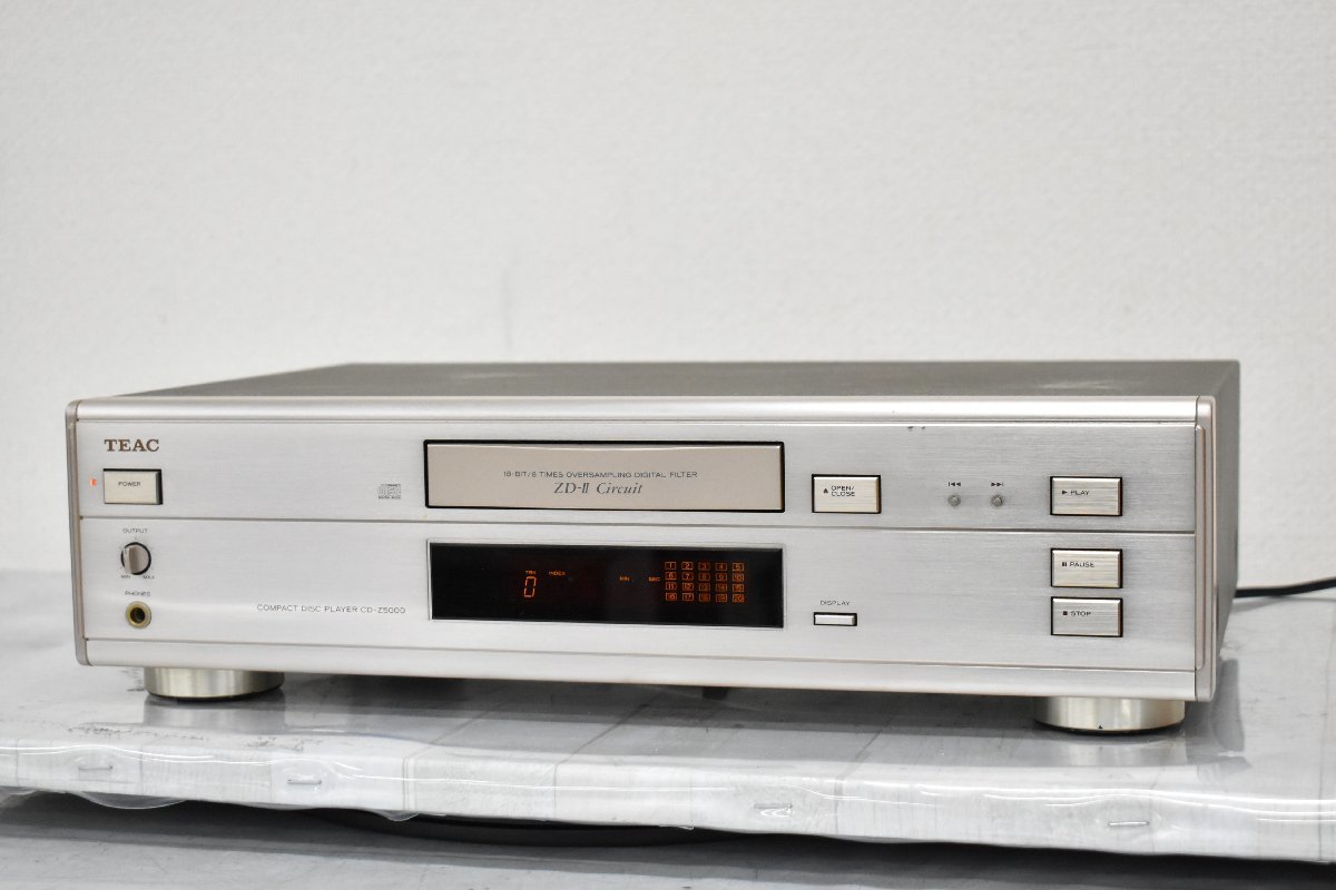 Σm4606 ジャンク TEAC ティアック CDデッキ CD-Z5000