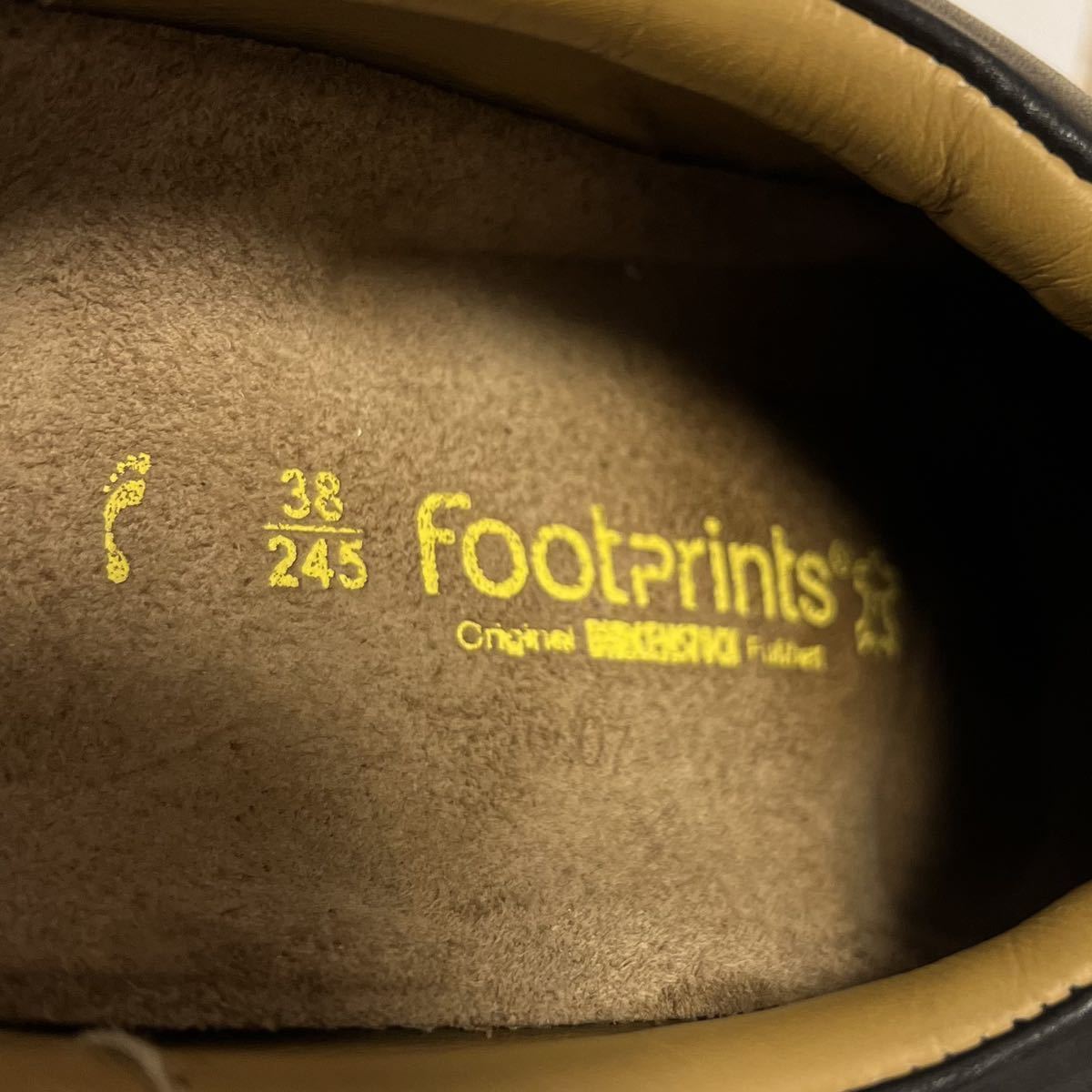 極美品 BIRKENSTOCK ビルケンシュトック Footprints レザー スリッポン 