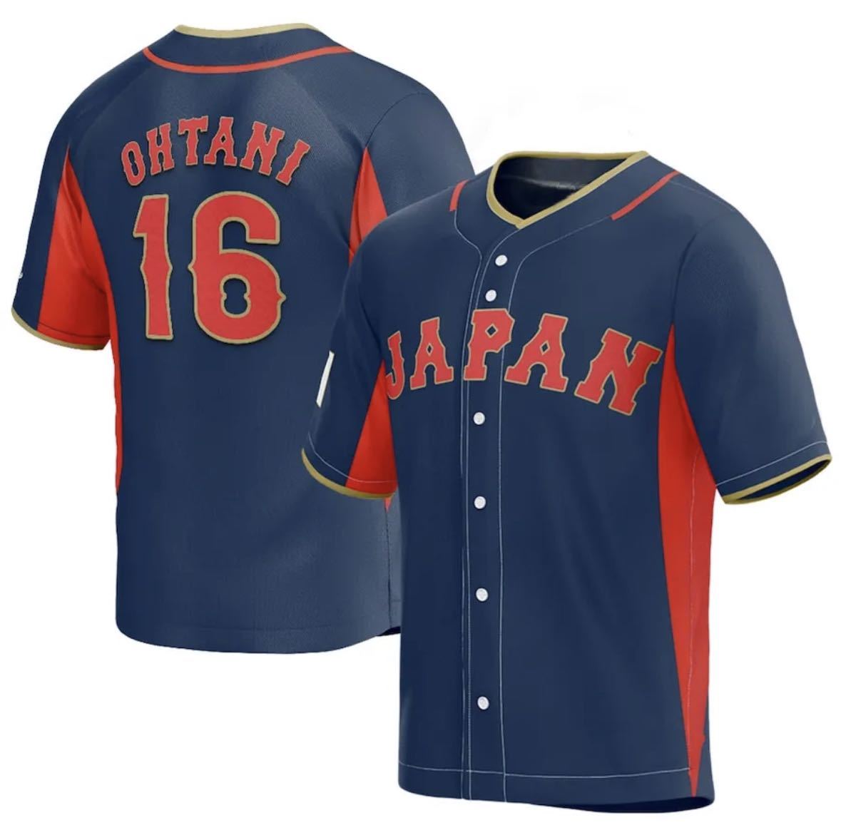 大谷翔平　WBCユニフォーム　Lサイズ