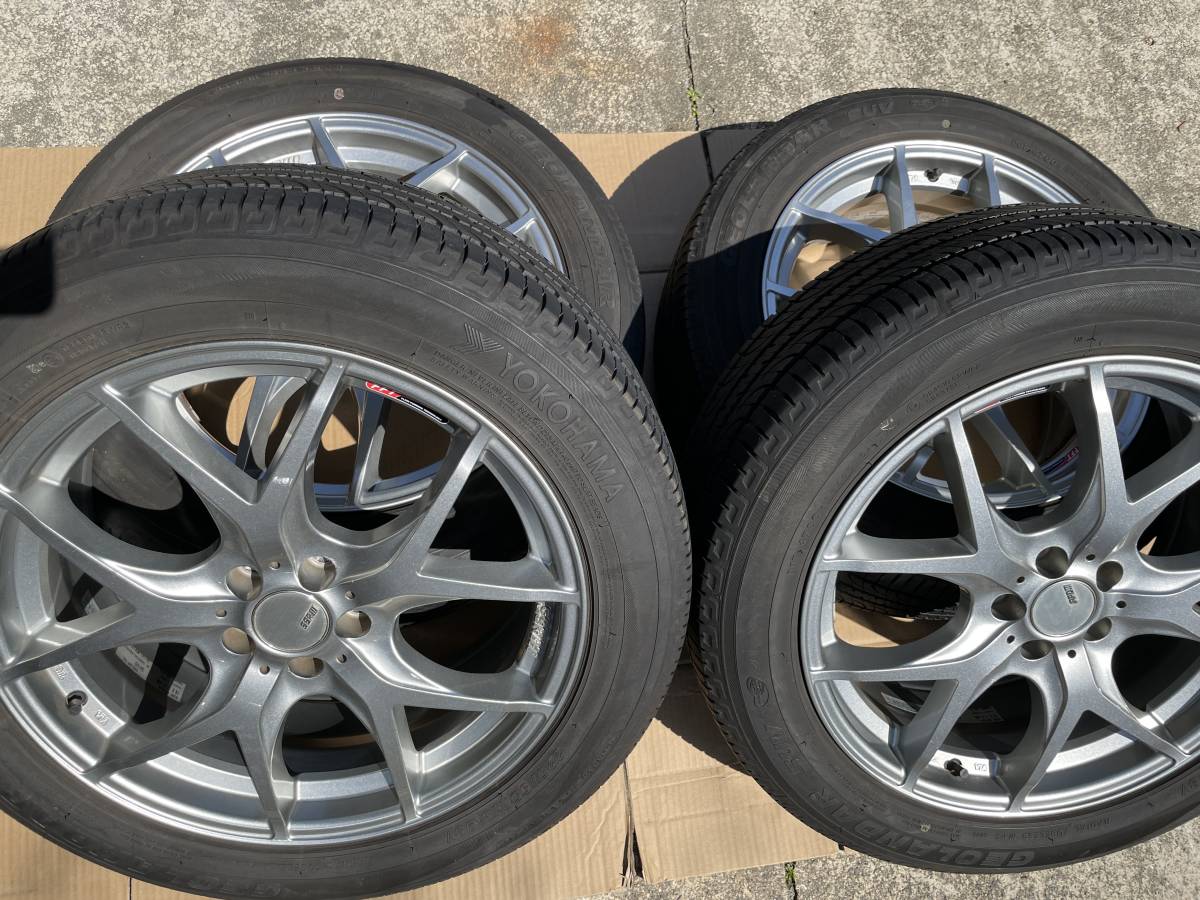 SSR GTV03 グレアシルバー 1ピースFFT アルミ + タイヤ おまけ 4本 