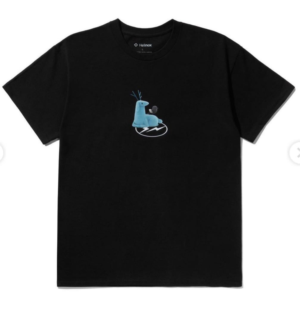 HCC TOKYO Exclusive Item fragment design × Helinox T-shirt Black XL Tシャツ 藤原ヒロシ ヘリノックス 