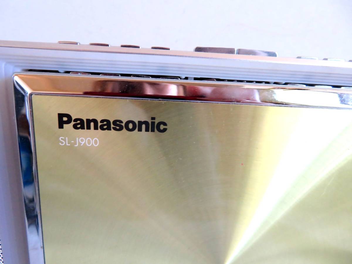 Panasonic ポータブルCDプレーヤーSL-J900-S ゴールド