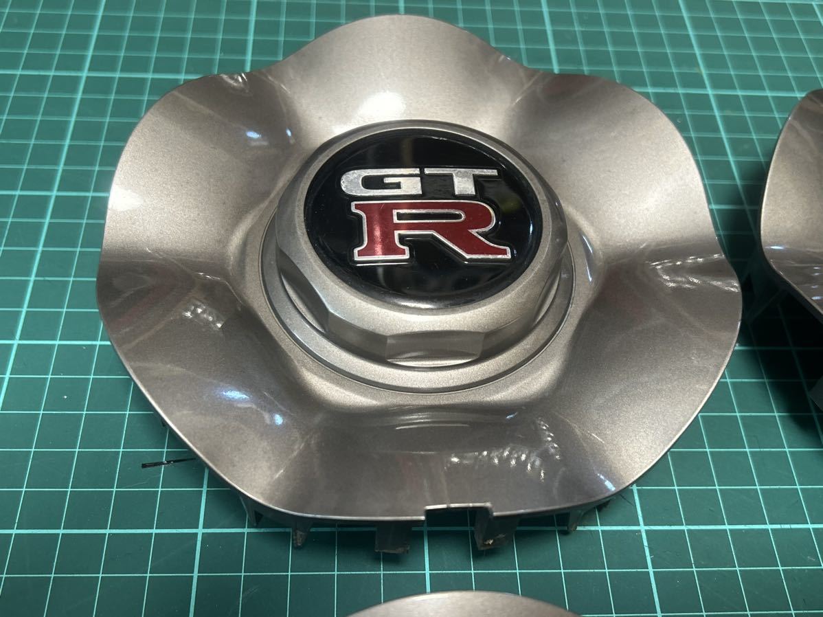 日産 R34 BNR34 GT-R センターキャップ 純正 4枚セット 1台分 