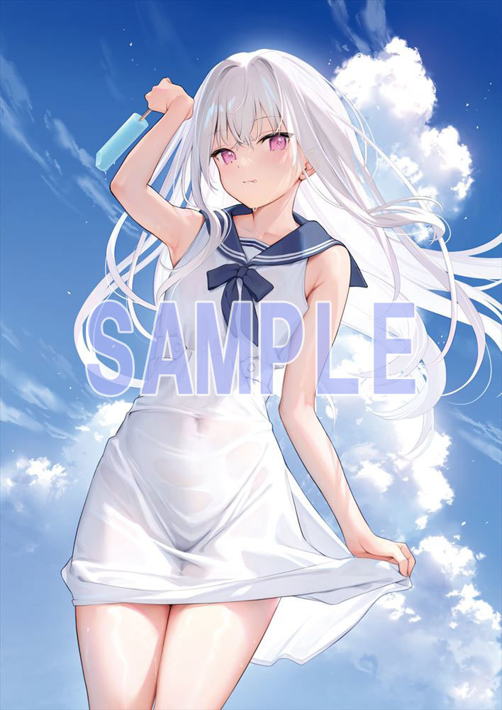 mignon B2タペストリー WORKS MIGNON works 公式通販 mignon展 絵柄C 