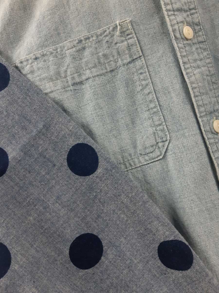 Vivienne Westwood MAN ドット柄 アシンメトリー シャツ ヴィヴィアン  