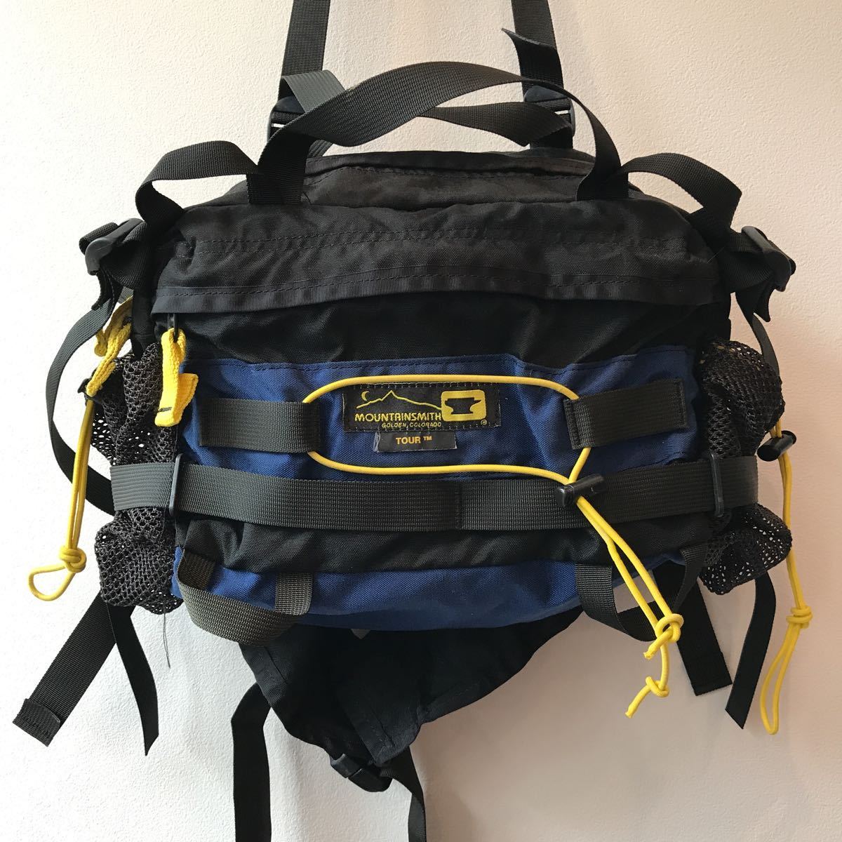 90's USA製 MOUNTAINSMITH マウンテンスミス TOUR ツアー 黒/紺