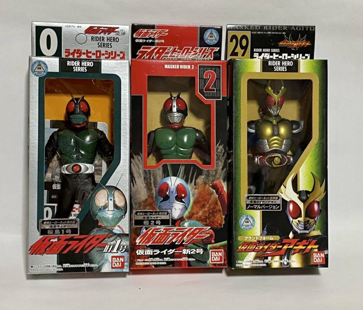 東映ヒーローネット限定 ライダーヒーローシリーズ コレクションボックス