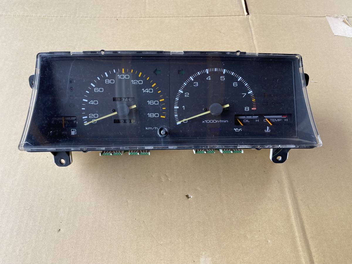 スピードメーター 4A-GE MT トヨタ 純正 AE101 5速 4AG タコメーター 