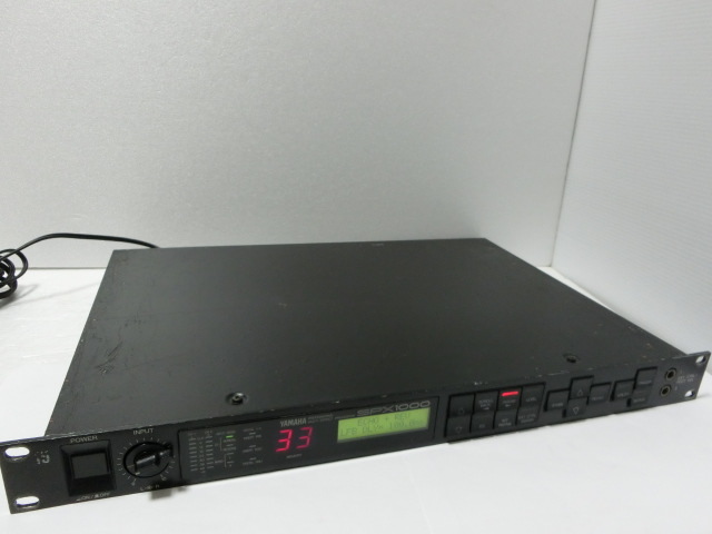 YAMAHA SPX1000 PROFESSIONAL MULTI EFFECT PROCESSOR ジャンク 送料