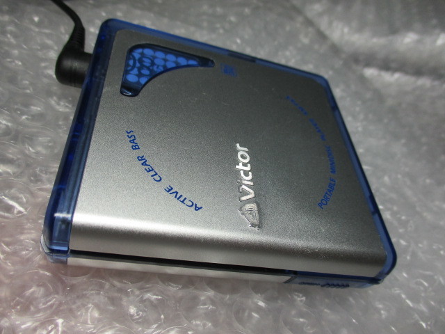 ◇Victor ビクター ポータブルMDプレーヤー XM-PX3-A ブルーベリー 