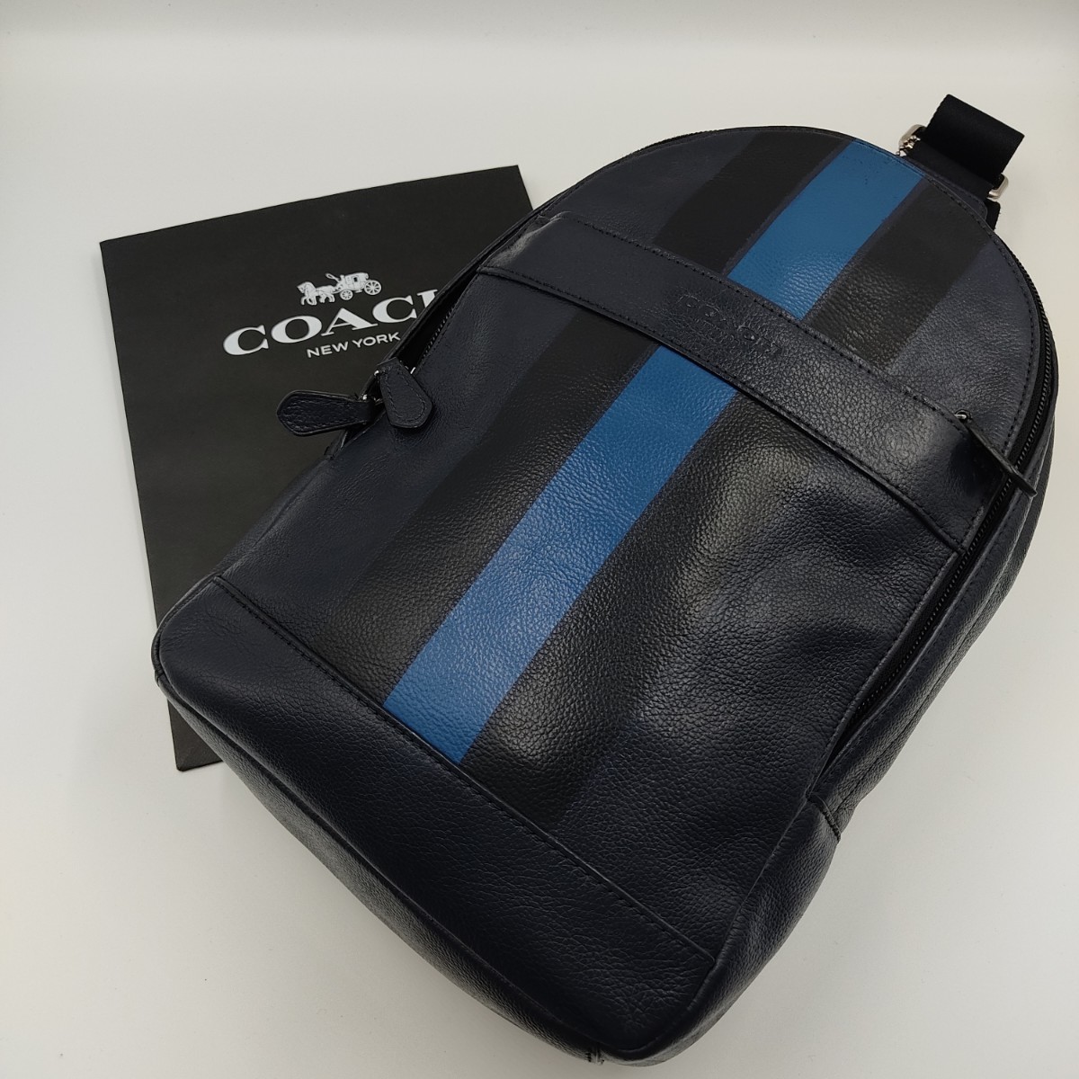 1円〜【未使用級品】COACH コーチ ボディバッグ ワンショルダー 斜め 