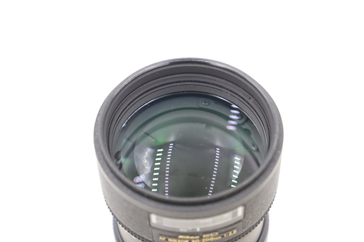 Nikon ED AF NIKKOR 80-200mm 1:2.8 カメラレンズ フード付 望遠レンズ