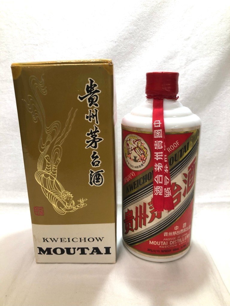 未開栓】マオタイシュ 貴州芽台酒 中国酒 天女ボトル KWEICHOW MOUTAI