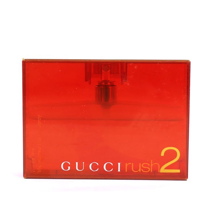 グッチ 香水 ラッシュ2 rush オードトワレ EDT 残8割程度 フレグランス 若干汚れ有 レディース 50mlサイズ GUCCI