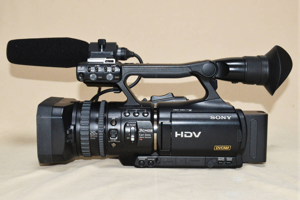 SONY HVR-Z1J 業務用ビデオカメラ、HDDレコーディングユニットその他