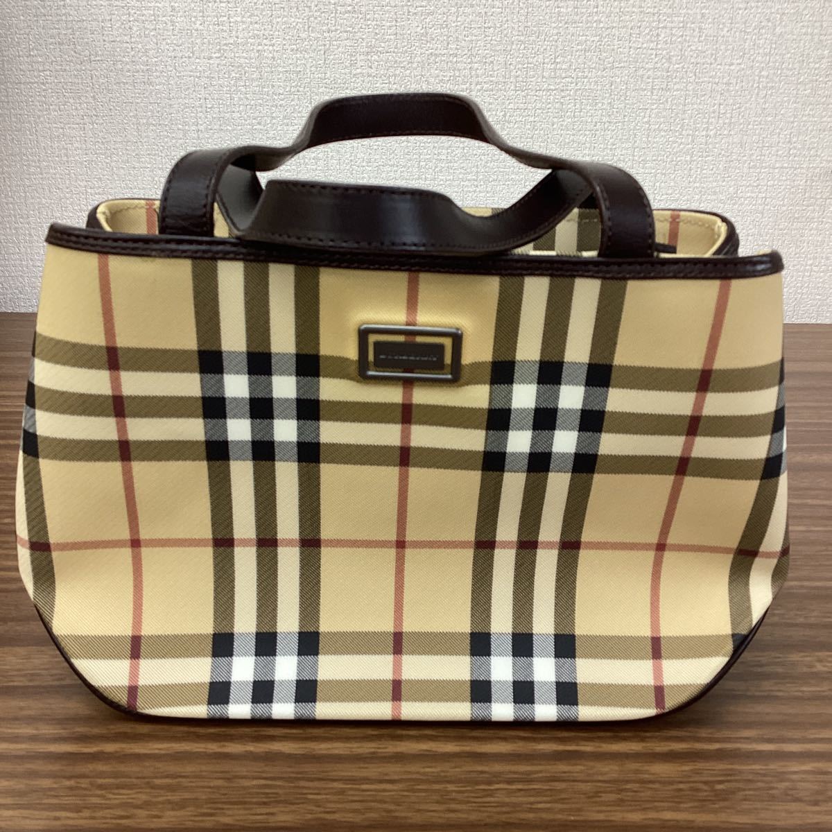 バーバリー チェック柄 ハンドバッグ BURBERRY ノバ Burberry ⁄ ノバ 