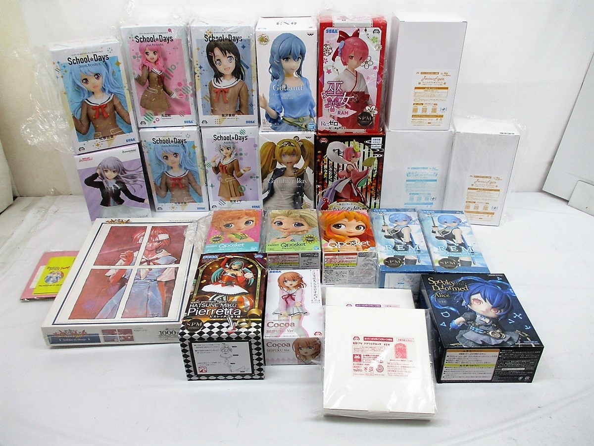 美少女系フィギュア Yahoo!オークション 4635T⁄1円～ 21体 大量まとめ