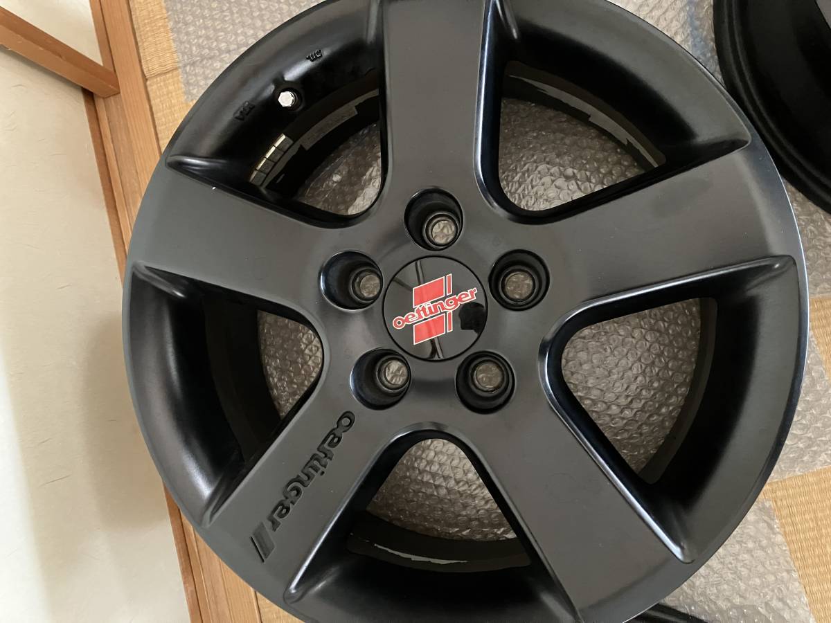 OETTINGER TYPE RX 6.5Jx16+44 PCD 112-5H エッティンガー ホイール VW 