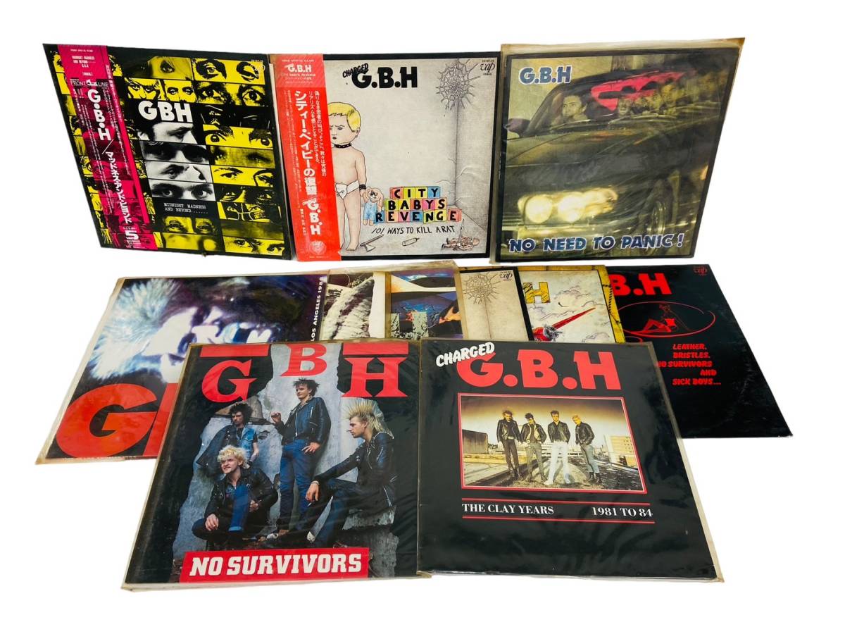 レコードまとめ】 G.B.H ジービーエイチ まとめ レコード 11枚