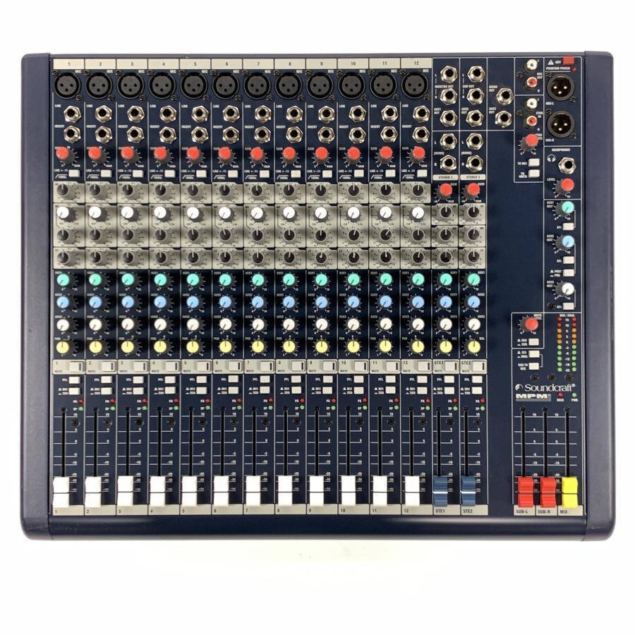 Soundcraft アナログミキサー サウンドクラフト ミキサーの値段と価格