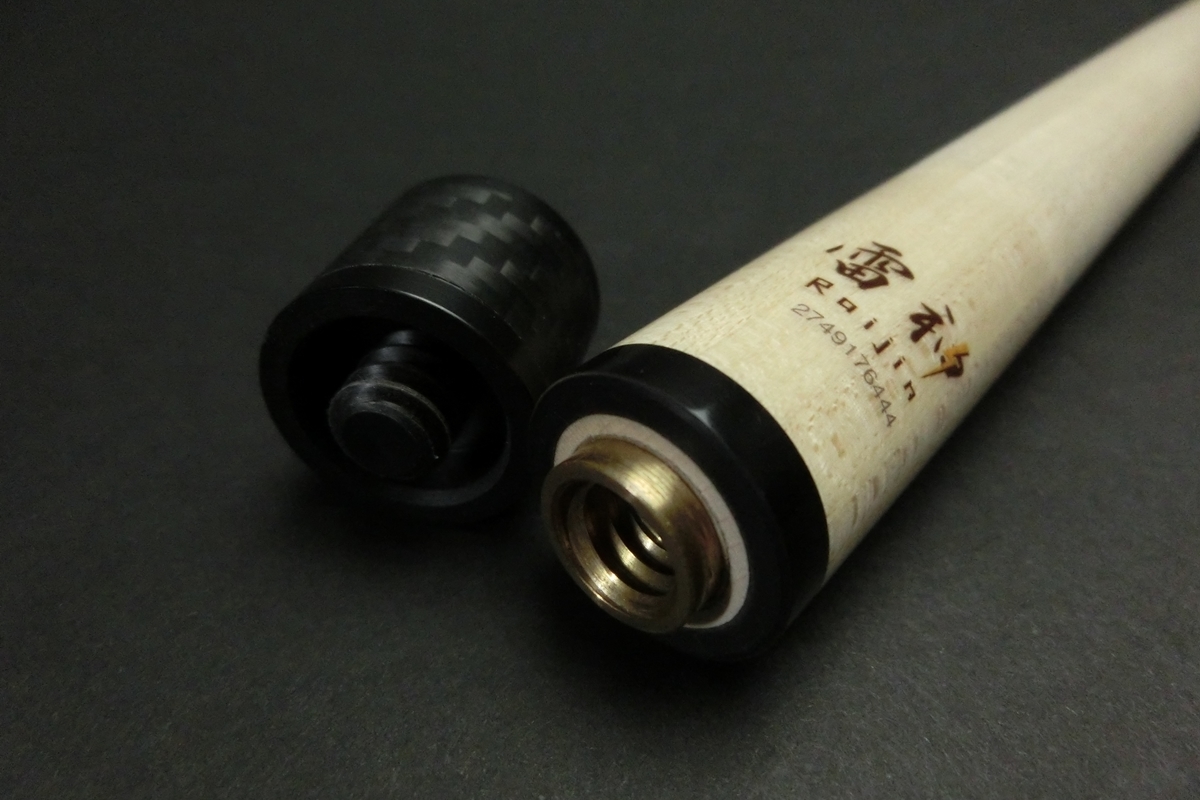 空　雷神シャフト Billiard Kuh 空 ⁄ 雷神シャフト products BD〉Made in Japanの人気