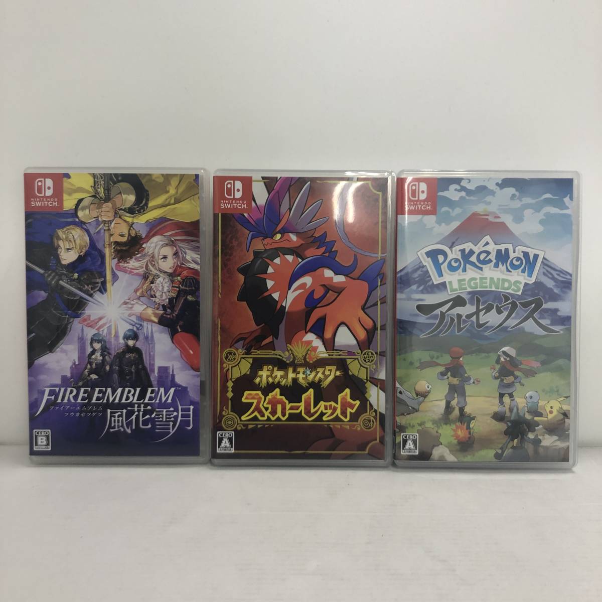 Switchソフト3点セット(スマブラ・アルセウス・マリオ&ソニック) Games