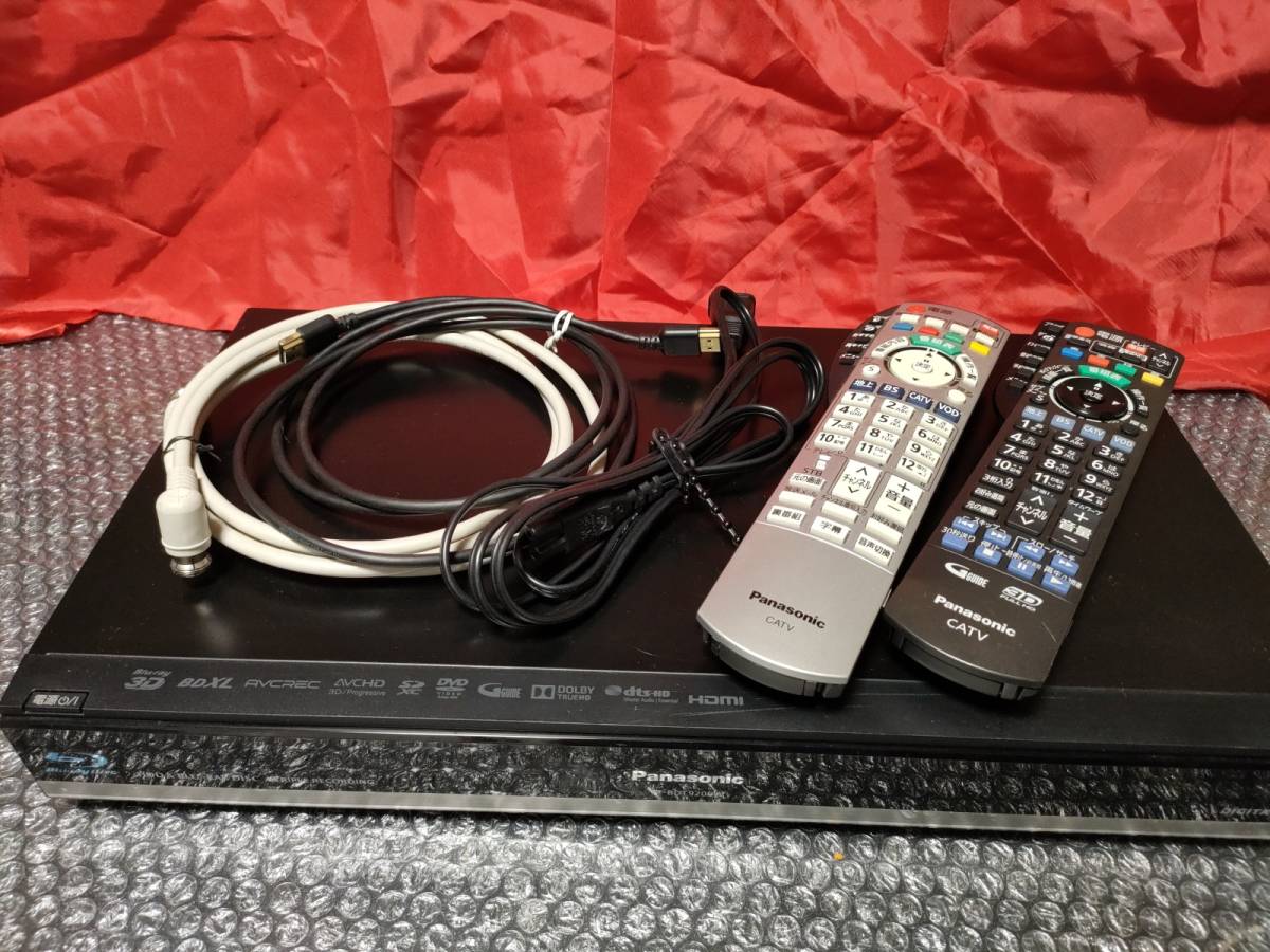 テレビ・映像機器 Panasonic CATV STB TZ-BDT920PWブルーレイレコーダー