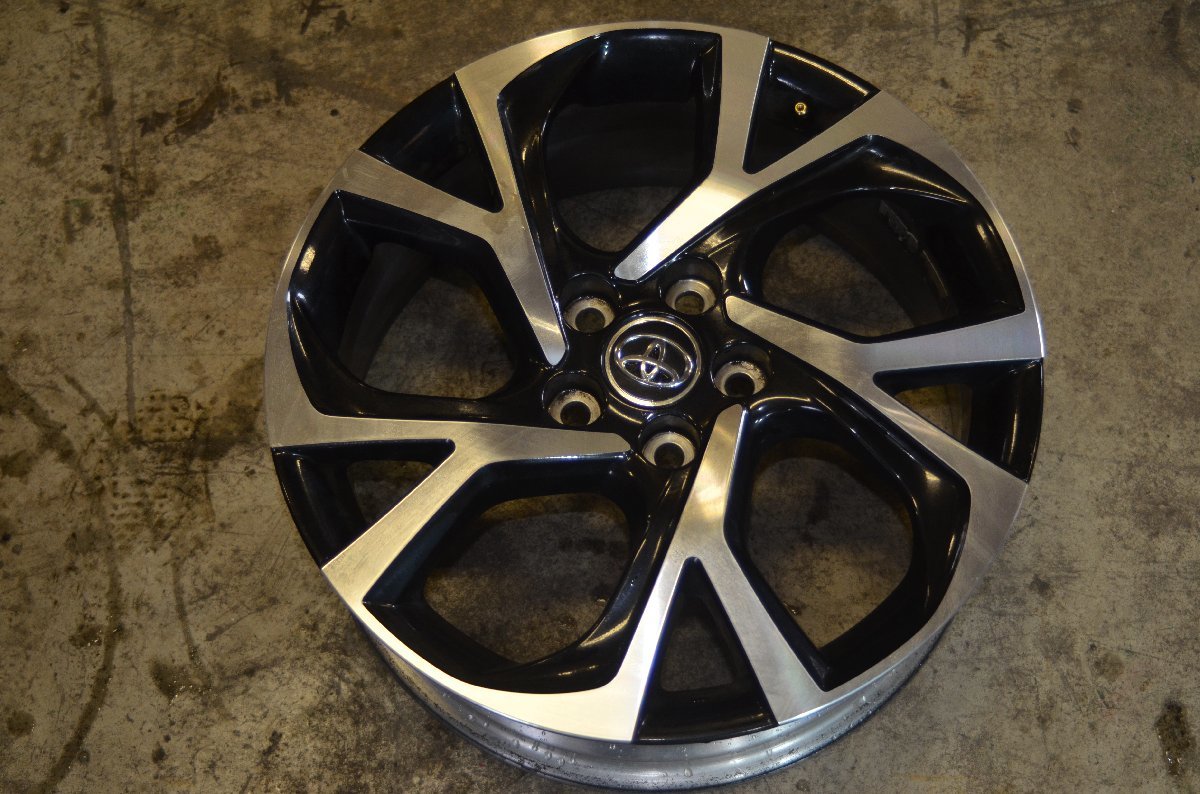 トヨタ C-HR 純正 アルミ ホイール 18×7J +50 PCD114.3 5穴 18インチ 4 