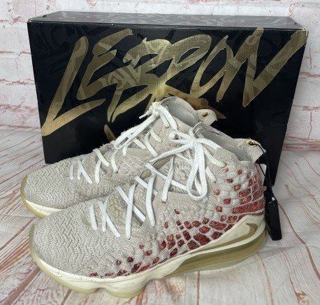 箱有 NIKE LEBRON 17 PRM ナイキ バスケットボール レブロン 17 プレミアム スニーカー CT3466-001 マルチカラー 26.5cm 991715180＃4