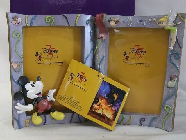 同梱可】中古品 ディズニー ミッキー 75周年 フォトスタンド