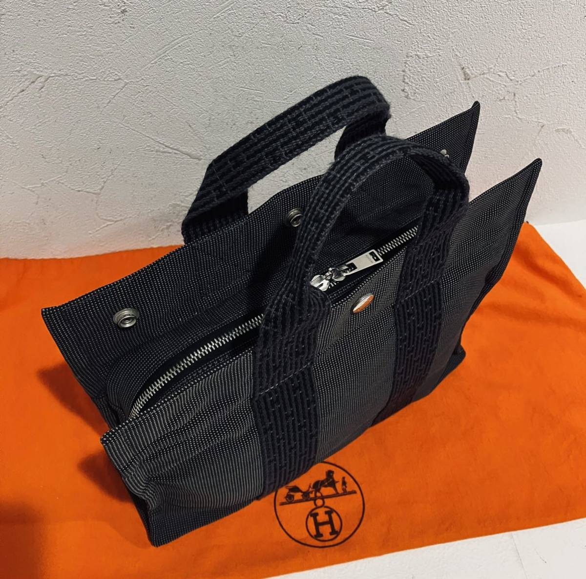お*み様 【エルメス】美品 エールライン PM トートバッグ ミニサイズ