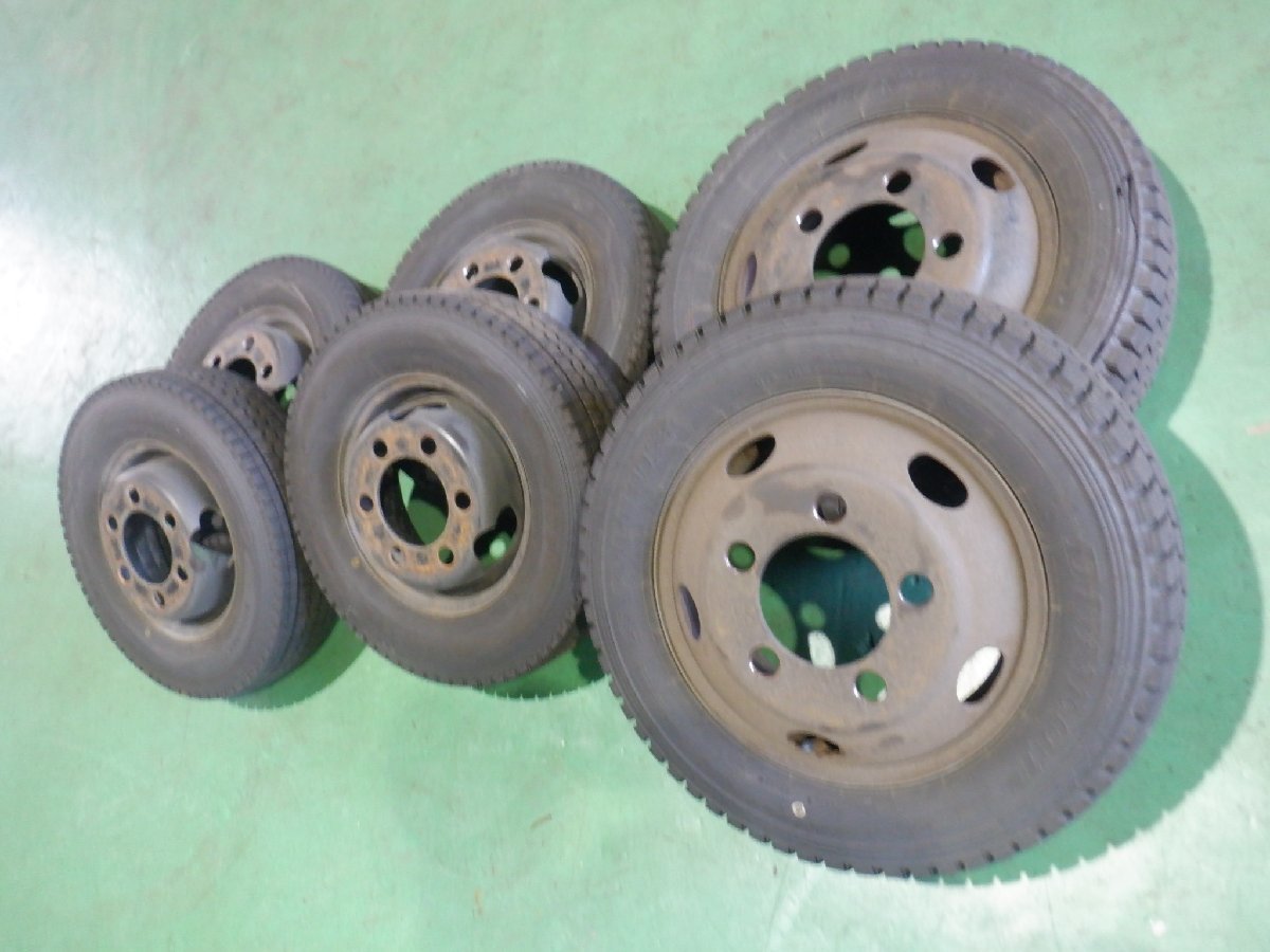 N-944 295/80R22.5 153/150J BS W900 バリ山 2本set 人気定番，お得