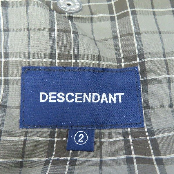 DESCENDANT ディセンダント cricketモッズコート DESCENDANT