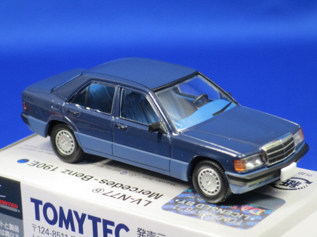 ☆TLV-NEO メルセデスベンツ 190E LV-N77b 1/64 中国製 （LV-213） LV-N77b