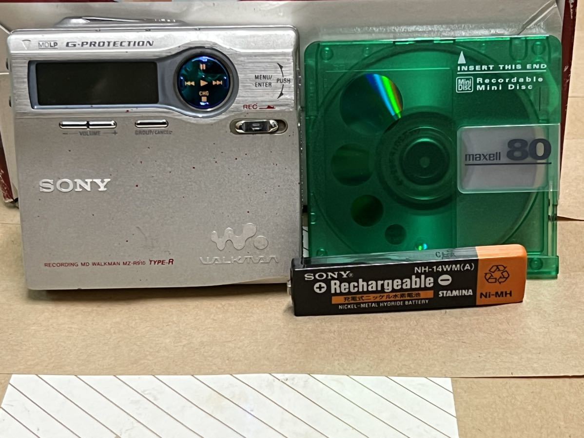 ソニー SONY MDウォークマン MZ-R910 動作未確認 | KINNECT.COM.AU