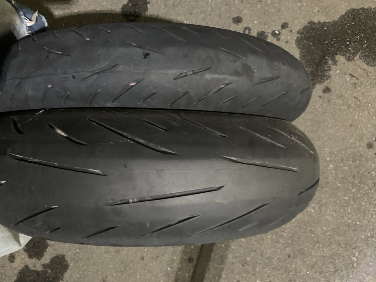 ブリヂストン　S22 前後セット BRIDGESTONE ブリヂストン S22 前後セット 100/70R17 150/60/R17 21年