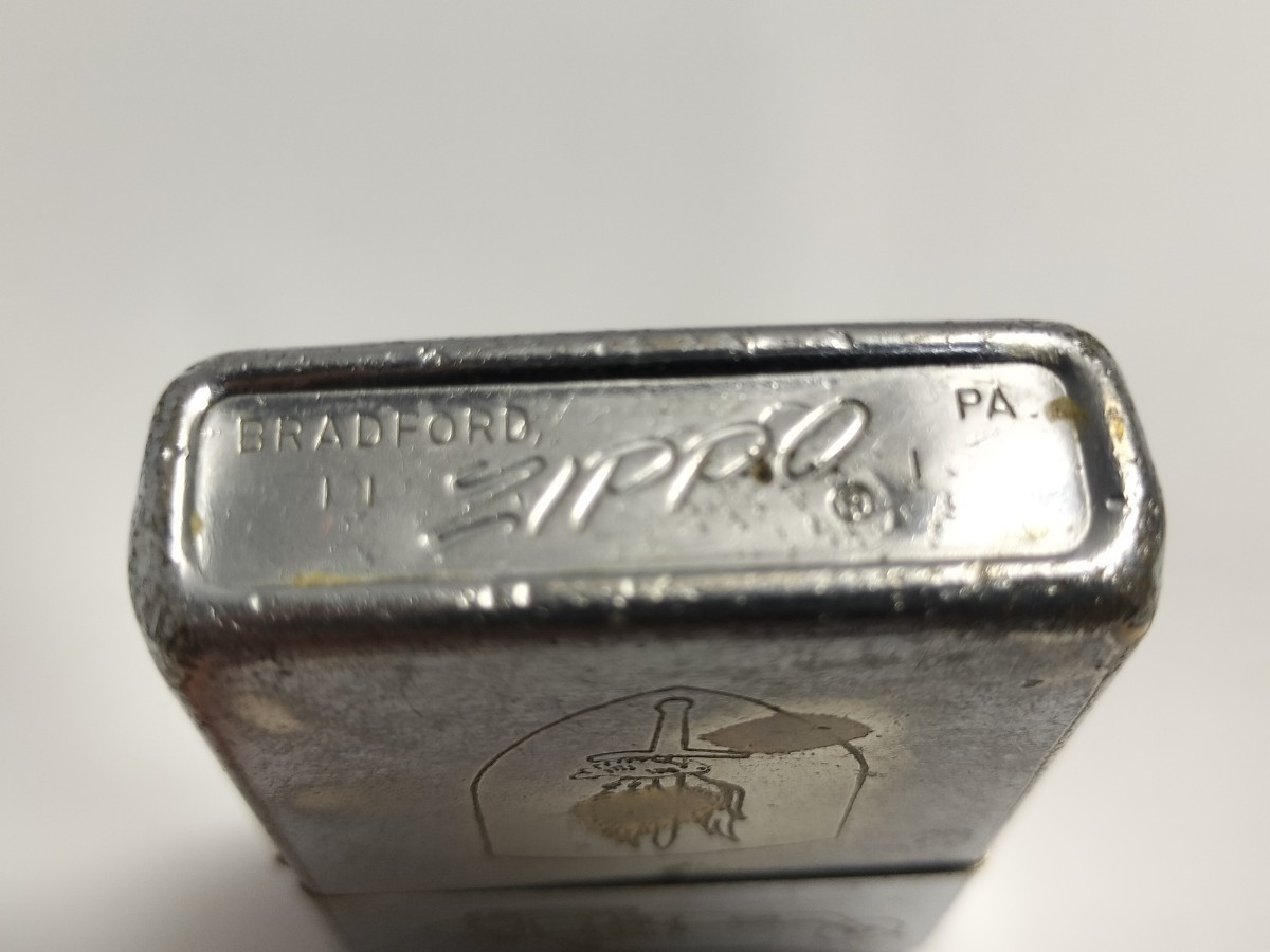 ZIPPO 1971年製 当時物 ベトナム戦争 名前入 レア品 ジッポー オイル 