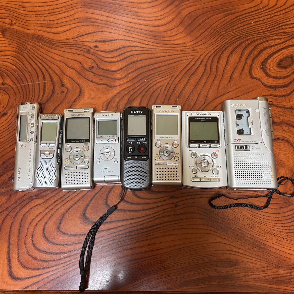 SONY OLYMPUS PJ-10 V-872 等 ICレコーダー 8個 まとめ売り ジャンク