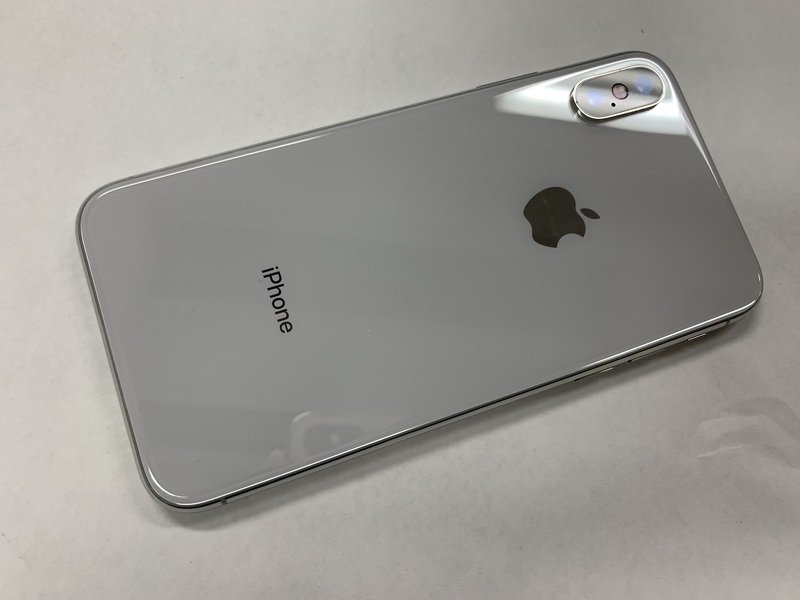 DI597 SIMフリー iPhoneX シルバー 64GB ジャンク ロックOFF 【公式通販】