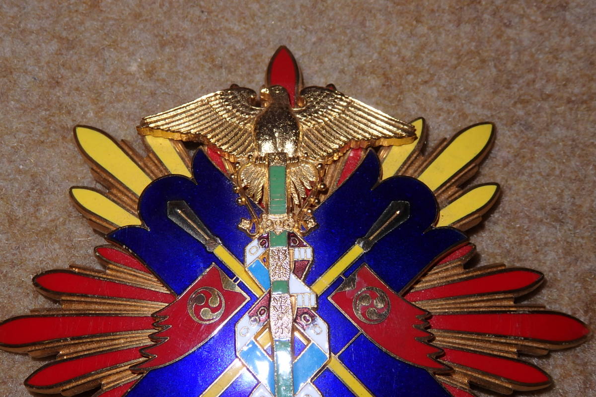 日本軍 功一級金鵄勲章 副章 功二級金鵄勲章 陸軍海軍軍服将校士官勲章