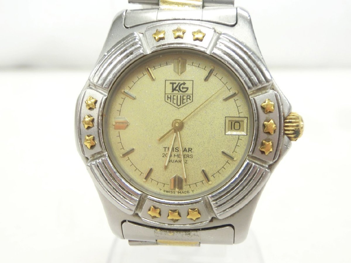 Y-8011 稼動品 TAG HEUER タグホイヤー 954.406 200m コンビ クォーツ 