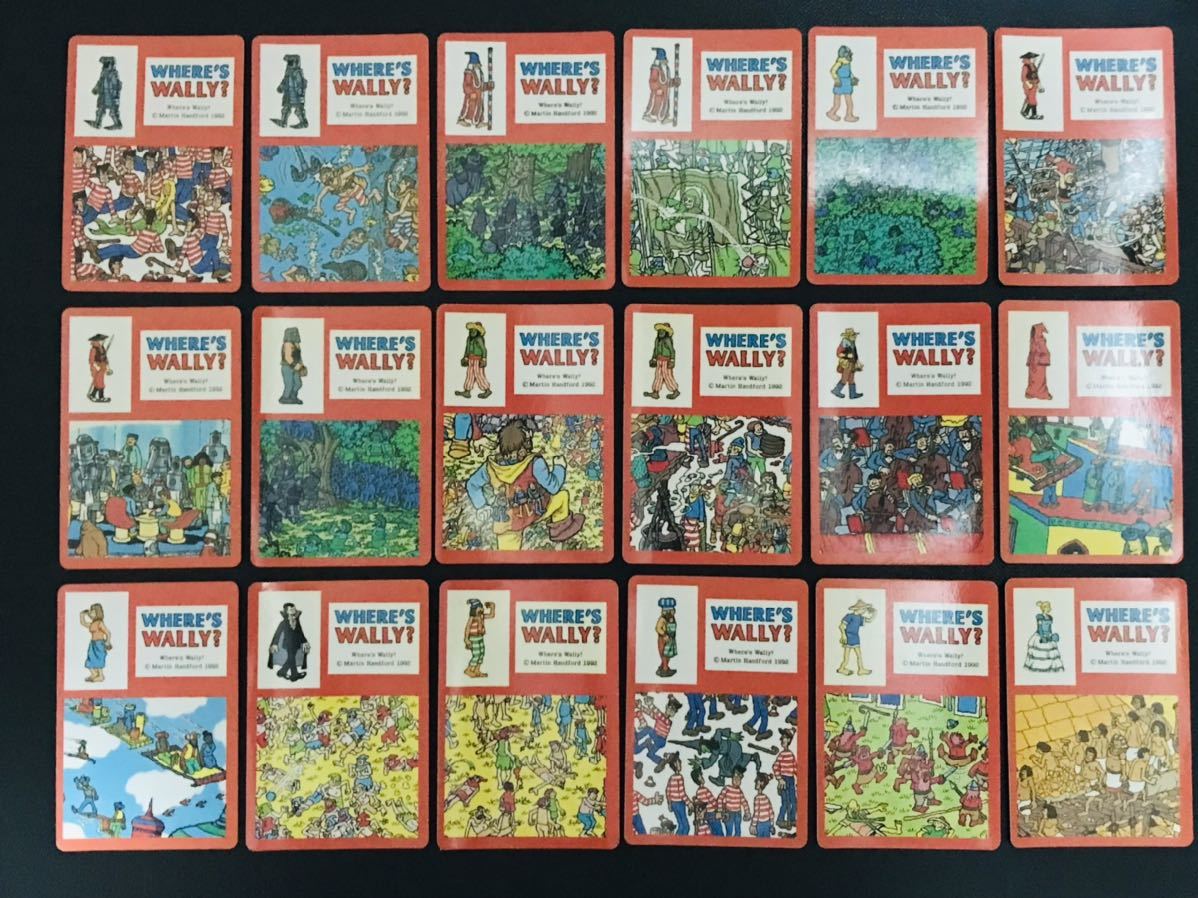 ウォーリーを探せ カードダス 1992年製 激レア キラ ノーマル アマダPP 