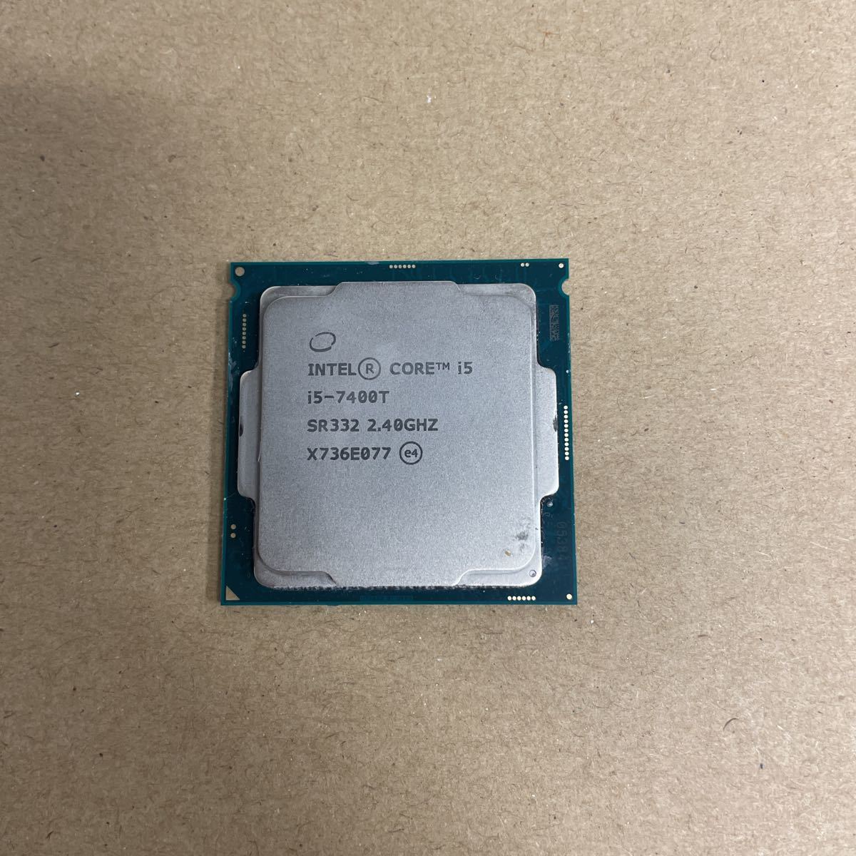 Intel Core 7th i5 com: BX80677I57400T Generation CPU 3.0GHz