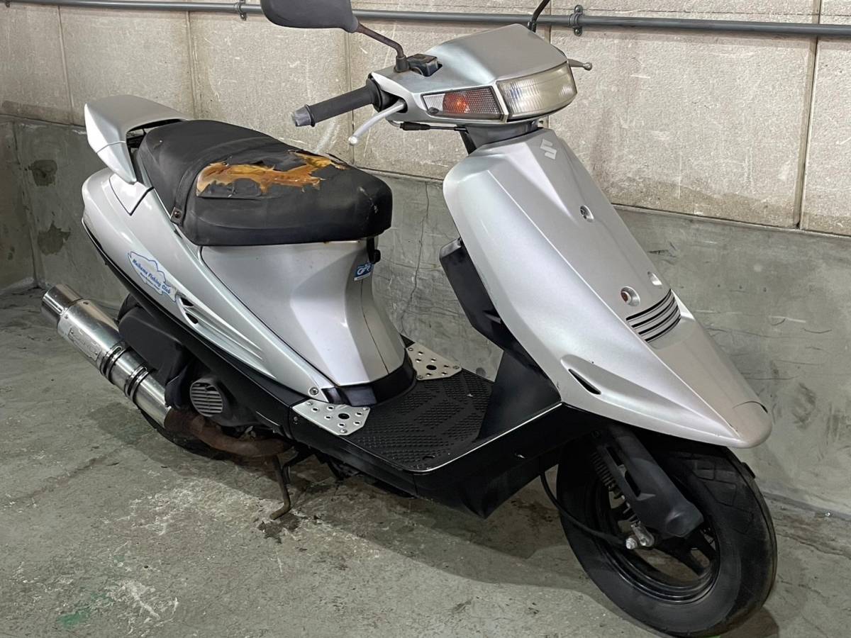 mai出品！ スズキ/ アドレスV100タイプS/ 14367km / CE13A-124*** / 売り切り1円