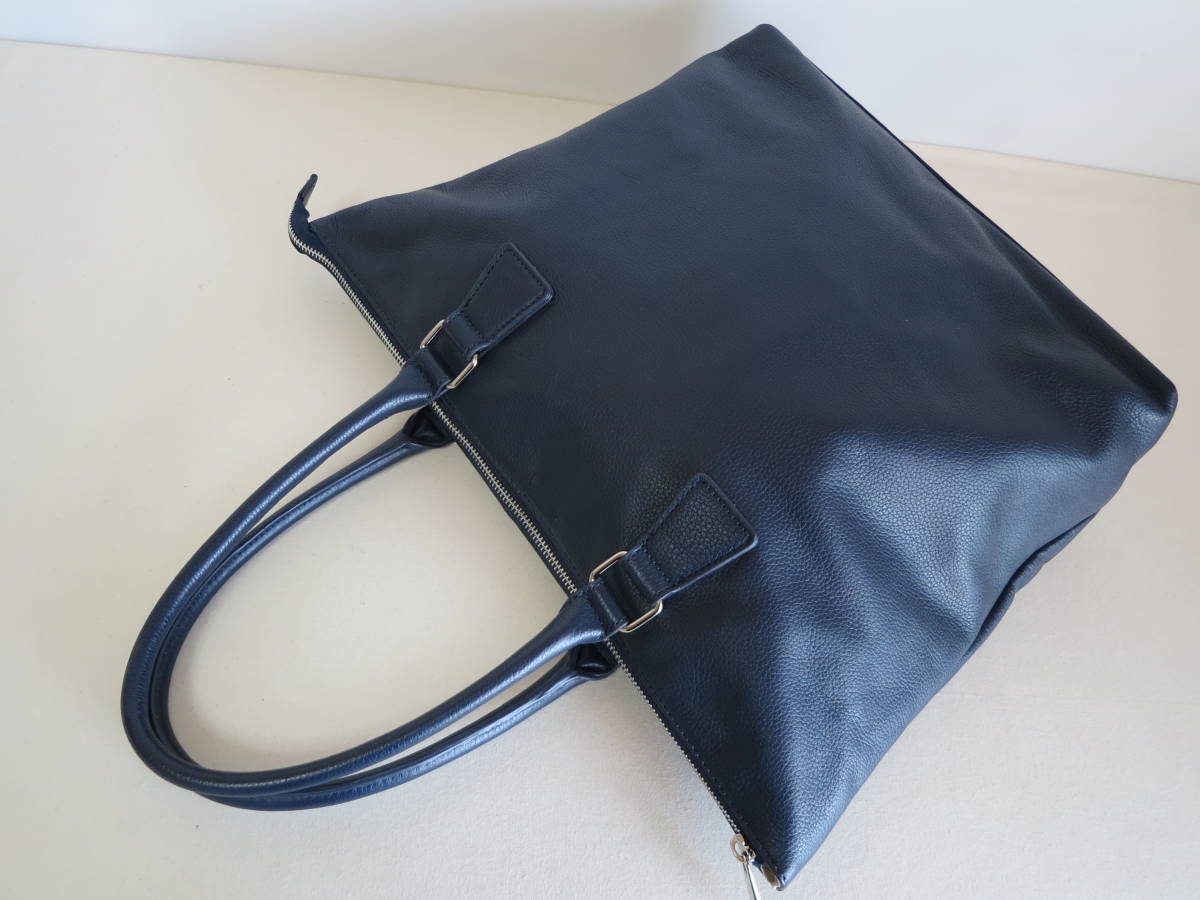 ヴュレ★BEAU'RE SECOND★新品同様★レザートートバッグ★P193