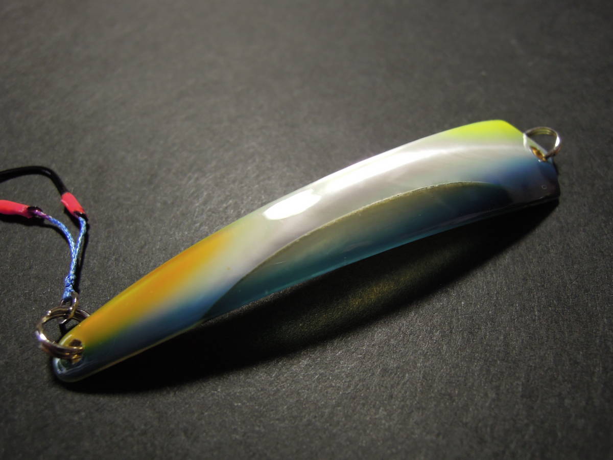 三山工房 レイクトローリング ルアー ウイング 夜光貝 きびなご筋 牛角