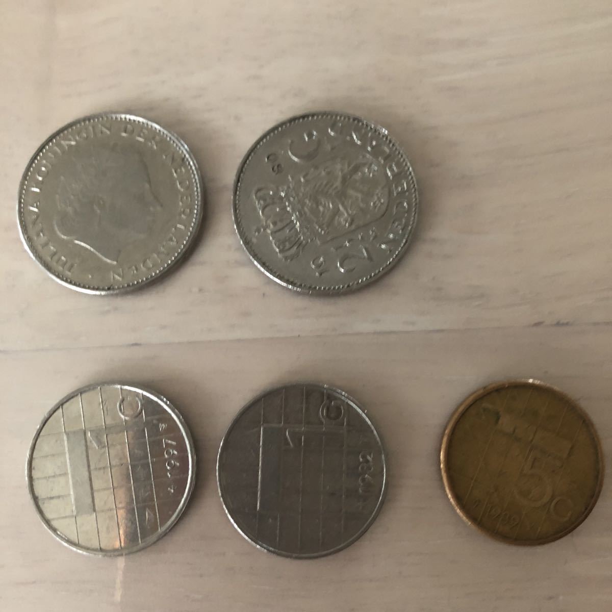 オランダNEDERLAND オランダ紙幣 硬貨 まとめて 旧硬貨 ギルダー 外国コイン 記念硬貨 欧州