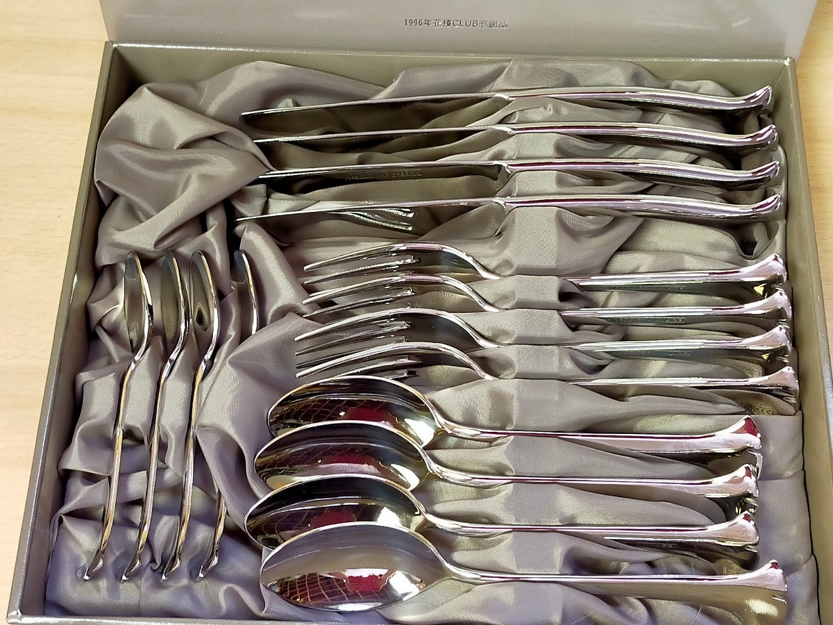 資生堂 1996年 花椿CLUB 感謝品 カトラリーセット ☆未使用 資生堂